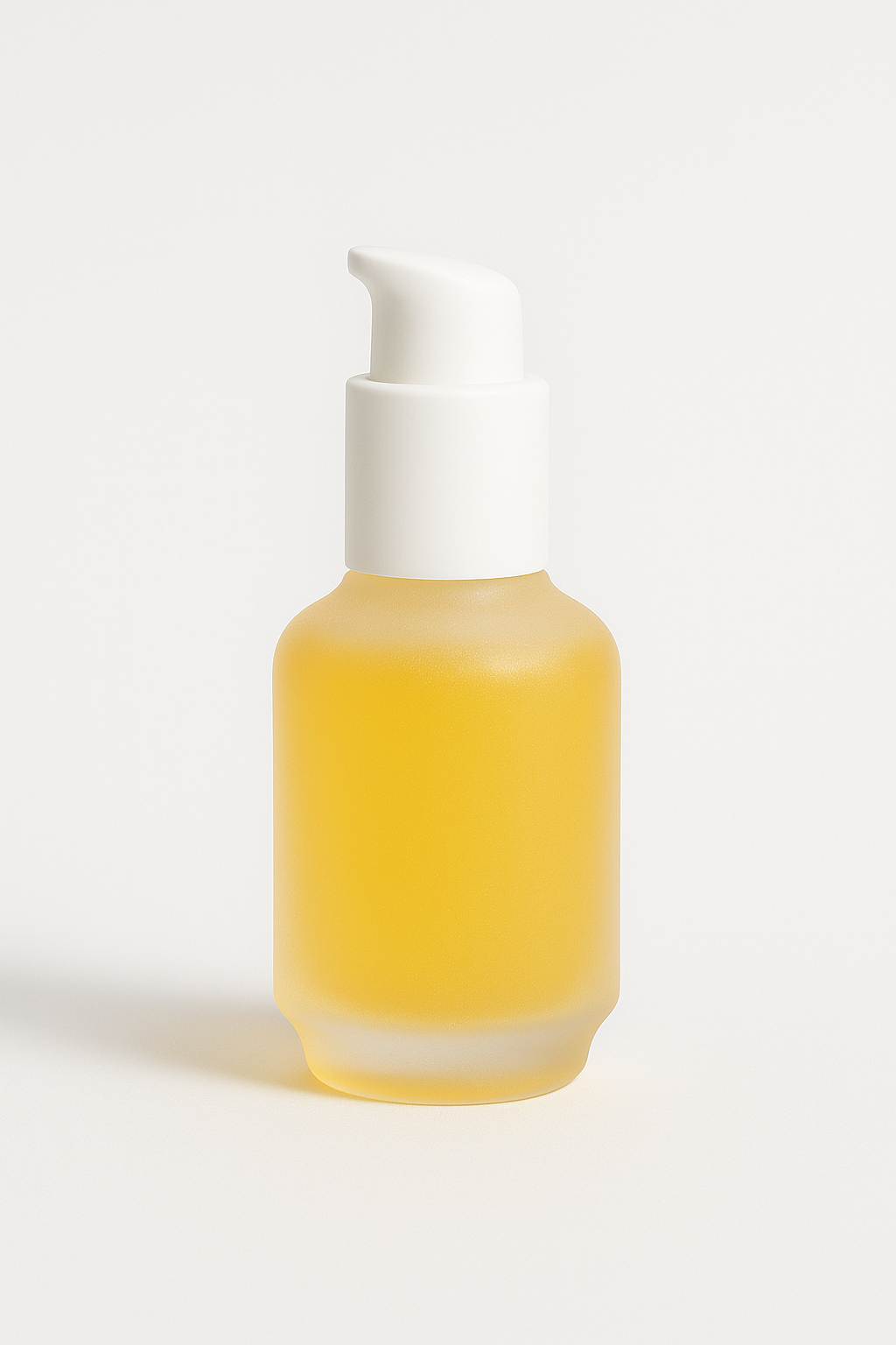 Darla Pump Bottle – 30ml Clear Frosted Skincare Bottle