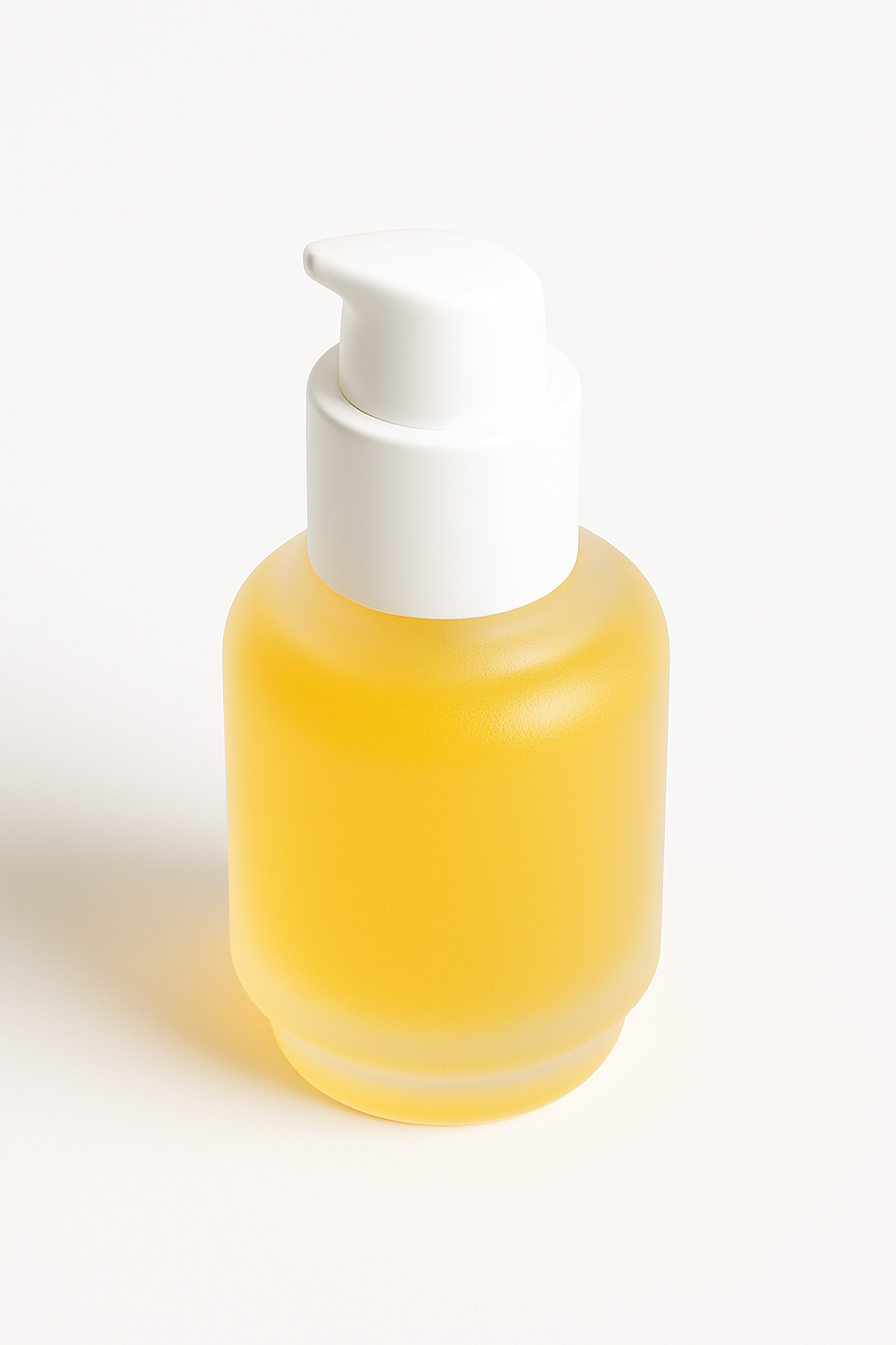 Darla Pump Bottle – 30ml Clear Frosted Skincare Bottle