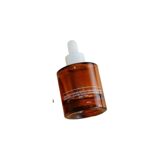Dahlia Red Glass 30 ml (1 oz) Dropper Bottle | White Rubber Dropper