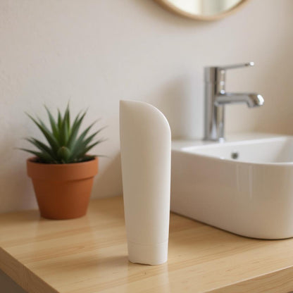 Demi 250ml White Lotion Bottle | Flip-Top Cap | White Squeeze Bottle