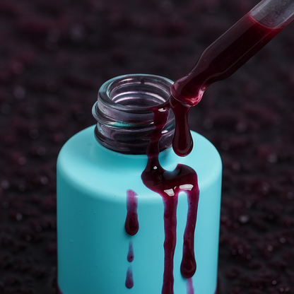 Bridget Dropper Bottle | 20ml & 30ml in Black, Blue, Orange, and Purple Matte Finishes