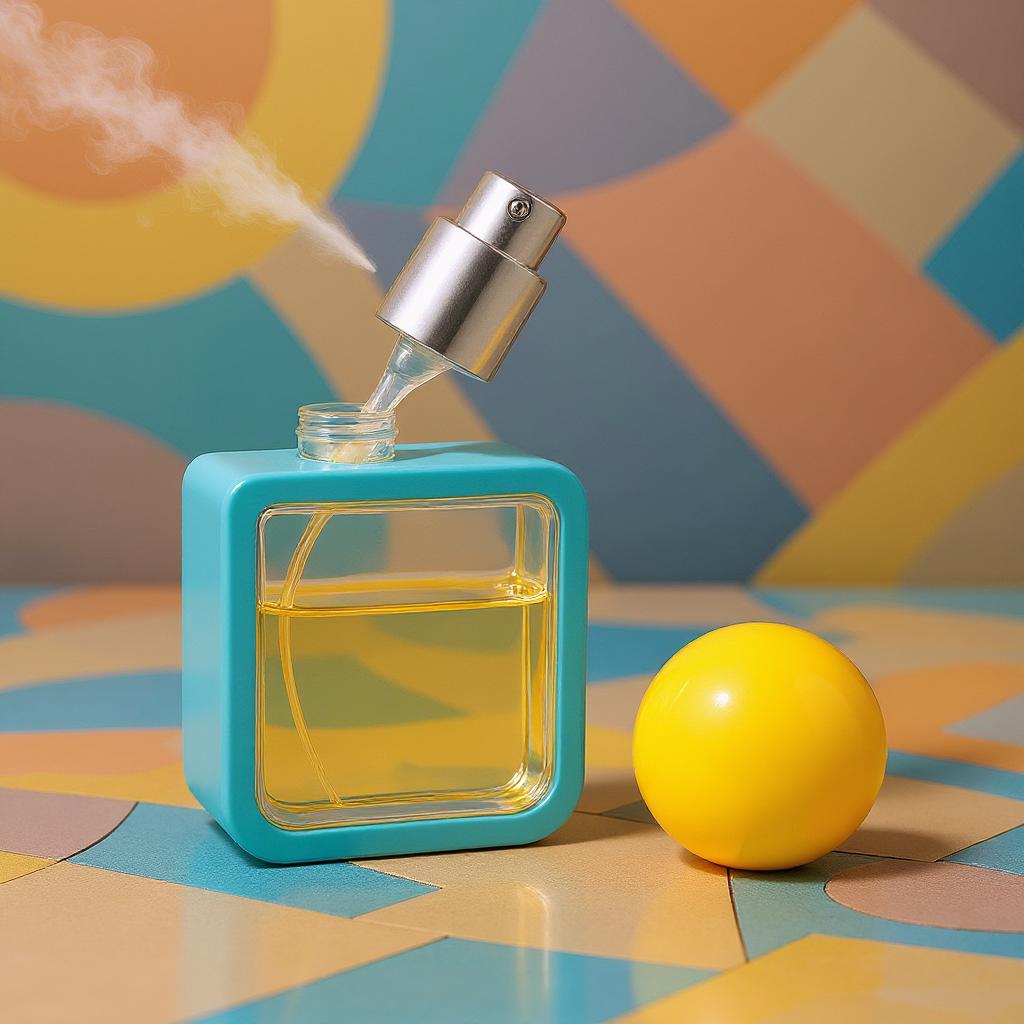 Daisy Spray Bottle | 40 g Square Fine Mist Sprayer | Facial Mist Bottles for Toner Sunscreen Perfume