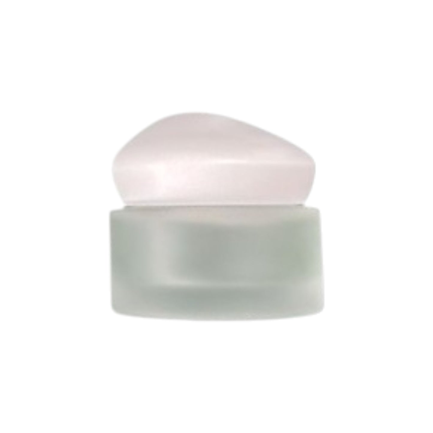 Daphne 30 g / 50 g Glass Cosmetic Jar | Frosted or Clear | White Plastic Lid | Refillable